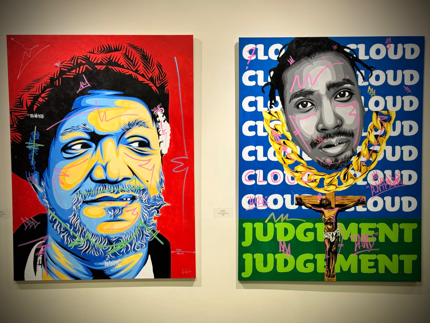 Diptych Installation by Jai Martin, North Carolina