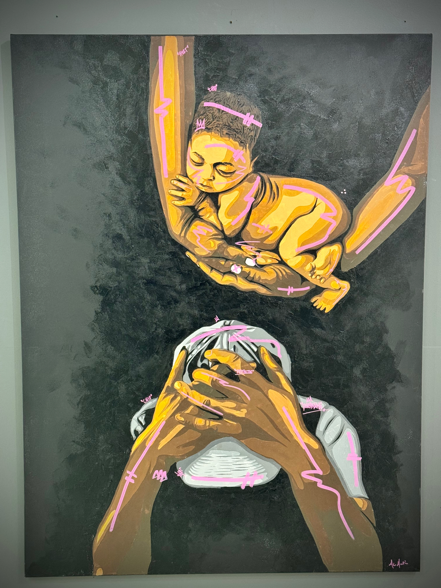 Figure and Child by Jai Martin, North Carolina