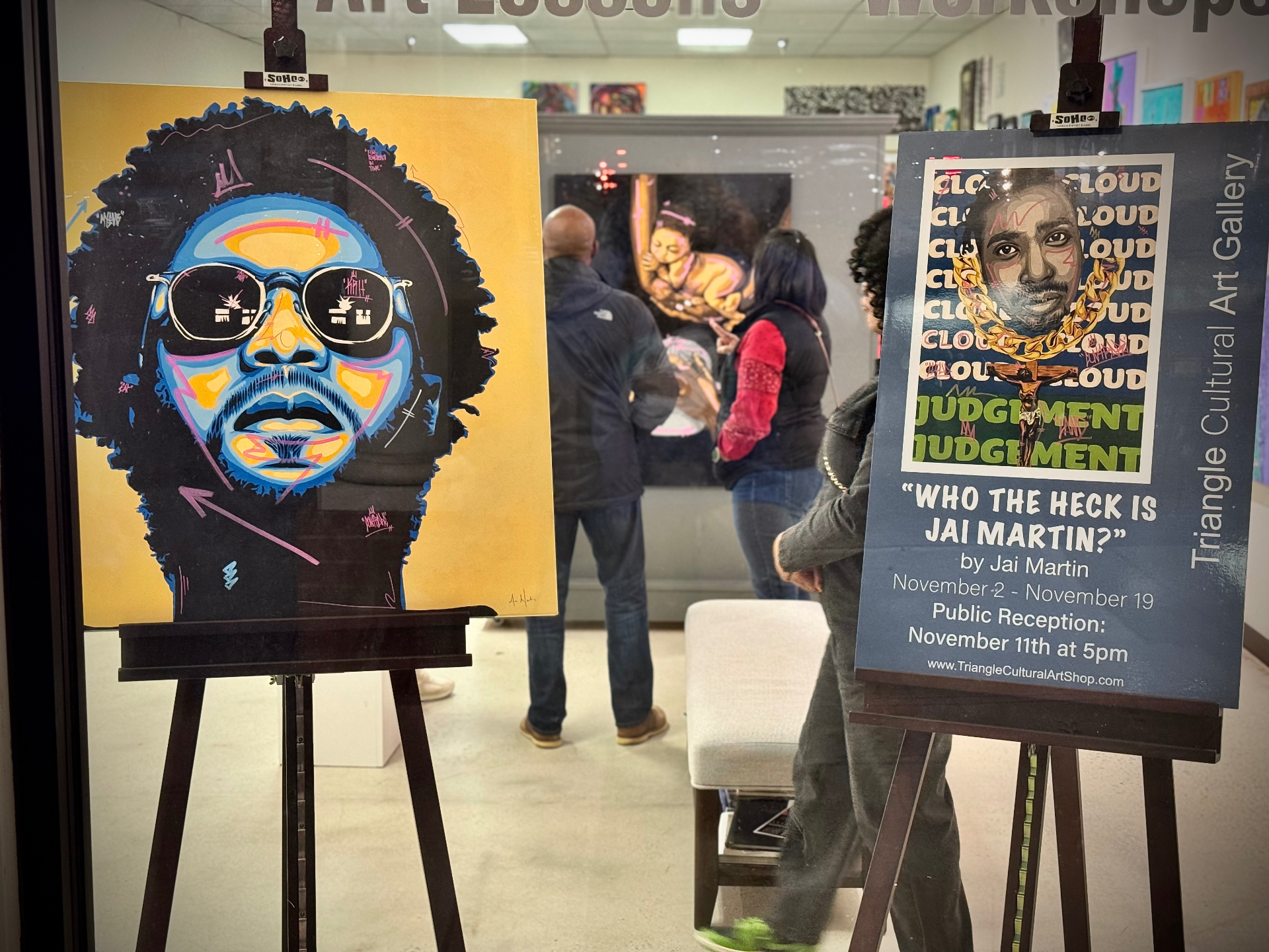 Exhibition View by Jai Martin, Triangle Cultural Art Gallery