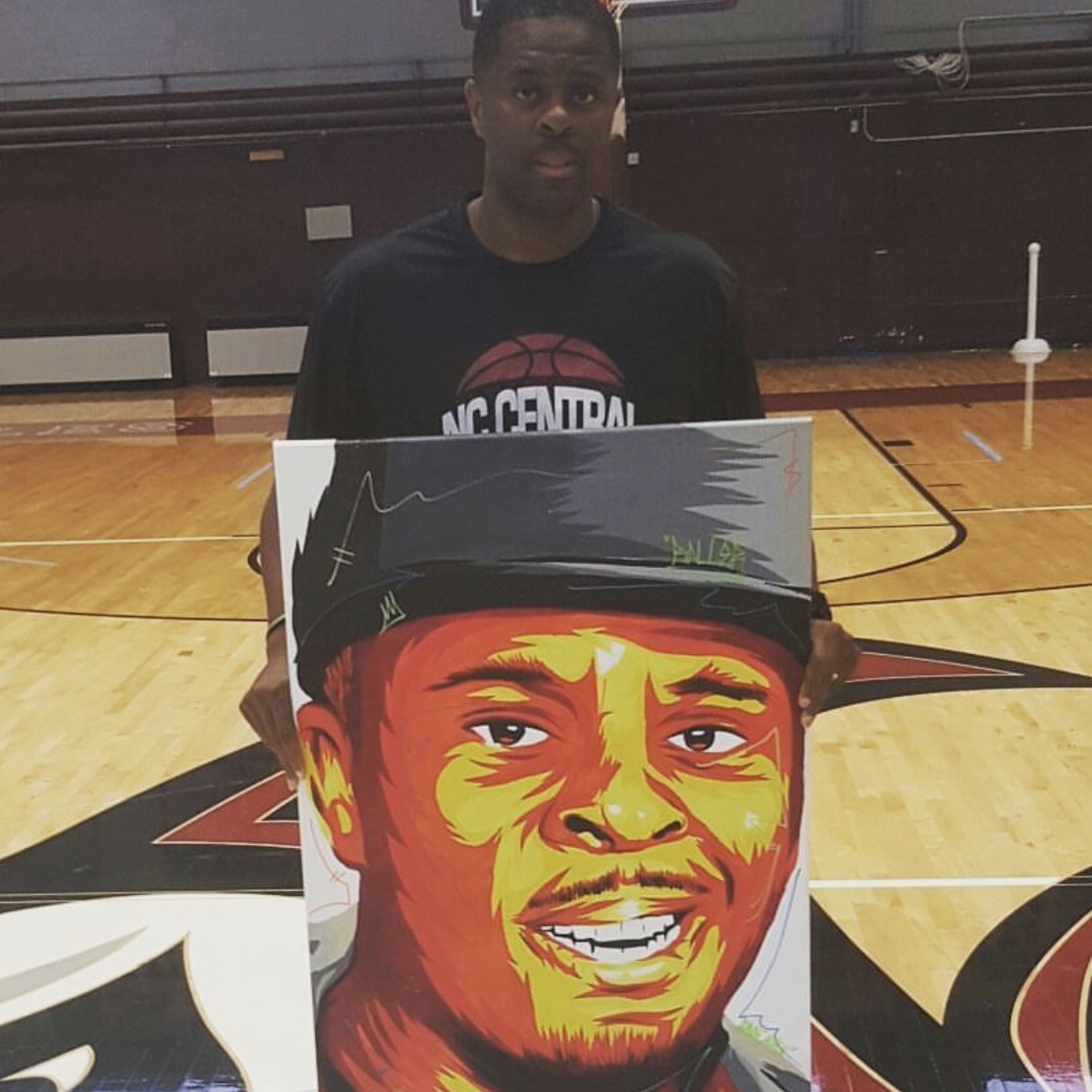 Court Side Commission by Jai Martin, NC Central University